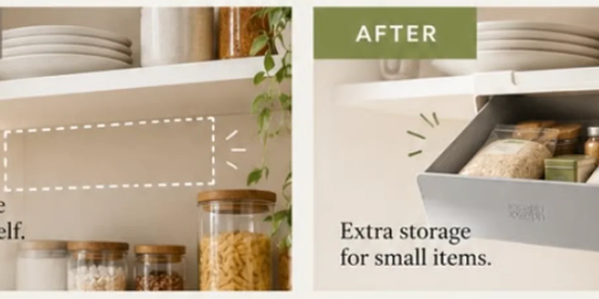 Before / after concept for the reviewed product