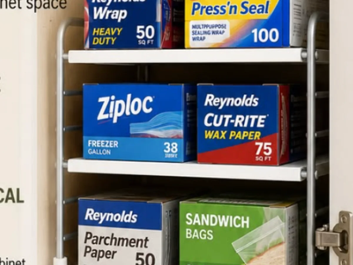 Illustrative KANSO visual of the YouCopia UpSpace Box Organizer